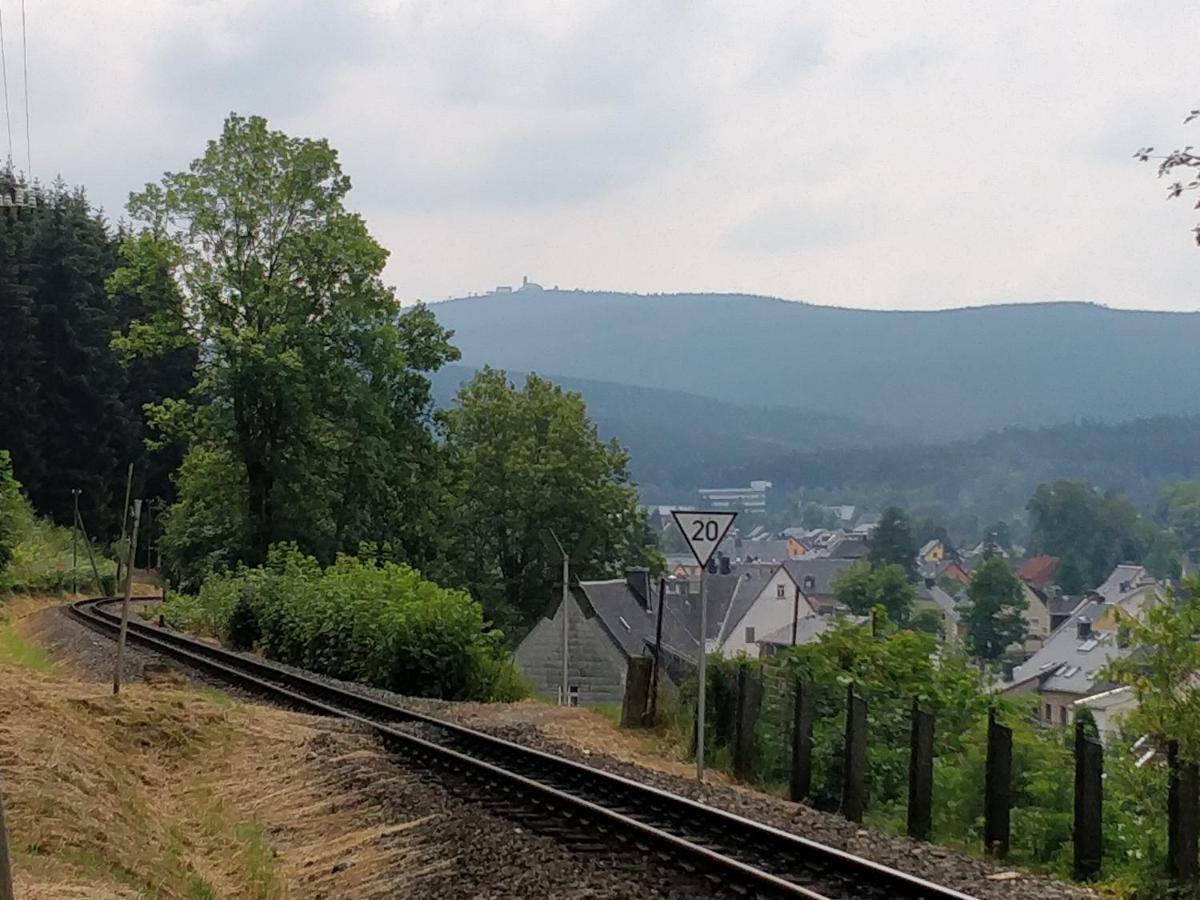 Ferienwohnung Bimmelbahn-Blick Neudorf  외부 사진